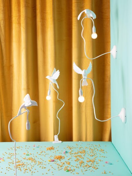 Velká stolní lampa Sparrow, nastavitelná