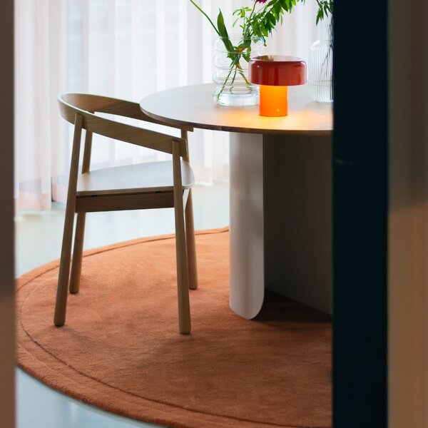 -25 % Dny MOMENTI– FEST Amsterdam Terakotově oranžový vlněný koberec Neo 230 x 250 cm