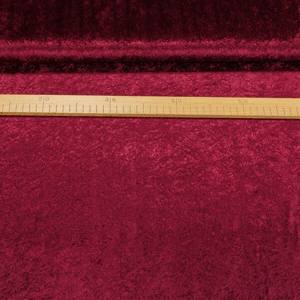 Polyesterový samet VELVET 83 UNI jednobarevný vínový š.150cm (látka v metráži)