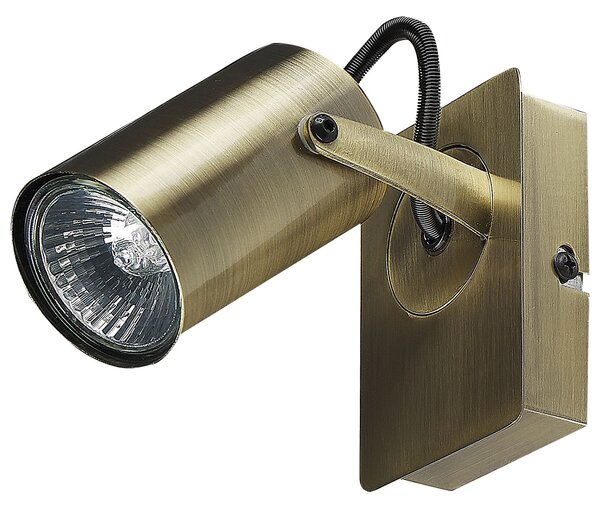 Sada 2 bodových lamp KLIP Nastavitelná Kov Mosazná