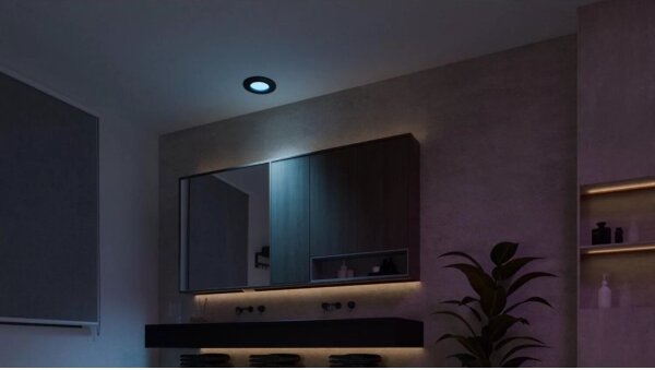 Philips -SADA 3x LED RGBW Stmívatelné koupelnové svítidlo Hue SLIM LED/8,3W/230V