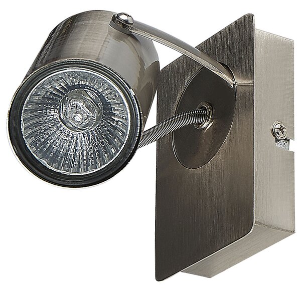 Sada 2 bodových lamp KLIP Stříbrná Kov Nastavitelná