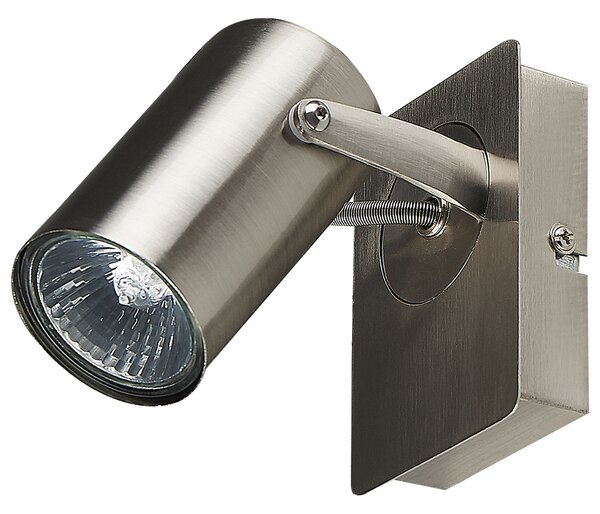 Sada 2 bodových lamp KLIP Stříbrná Kov Nastavitelná