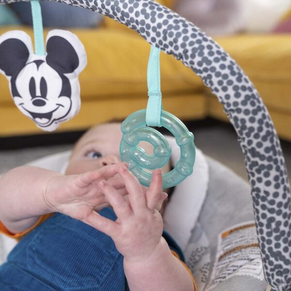 Bright Starts - Dětské vibrující lehátko s melodií MICKEY MOUSE