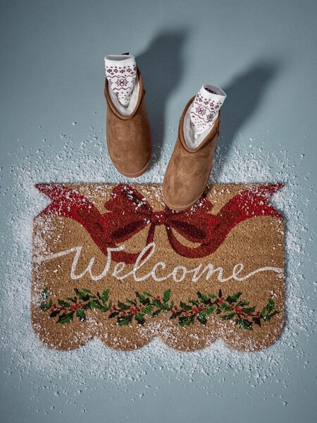 Sinsay - Rohožka s nápisem Welcome - vícebarevná