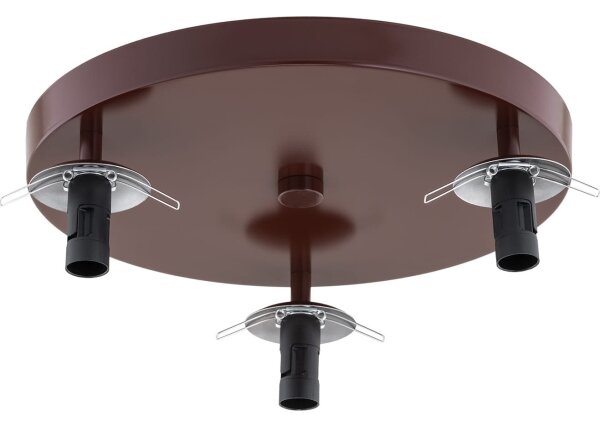 Argon 6292 - Stropní svítidlo FABIO 3xE14/7W/230V alabastr hnědá
