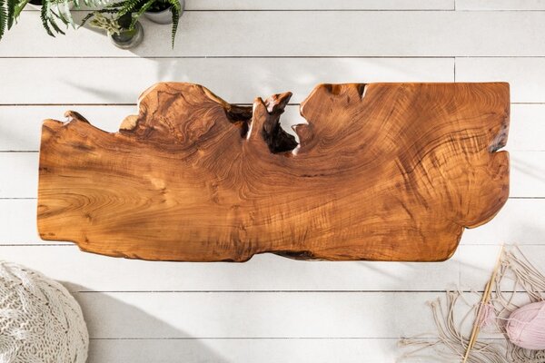 Odkládací stolek WILD 100 CM masiv teak Nábytek | Doplňkový nábytek | Odkládací stolky