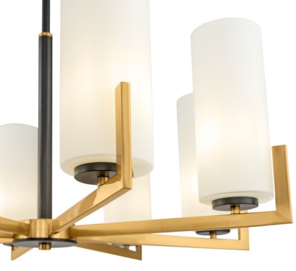 Maytoni MOD089PL-08BS - Lustr na tyči FORTANO 8xE27/40W/230V