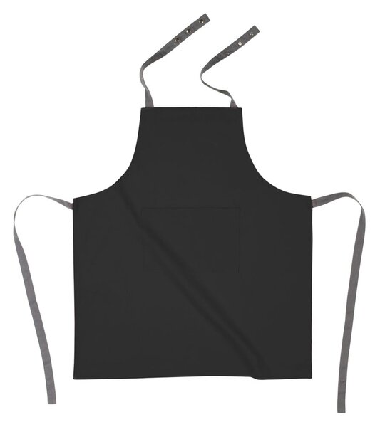 Černá bavlněná kuchyňská zástěra Tiseco Home Studio