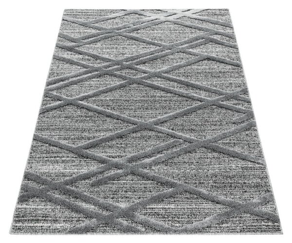 Ayyildiz, Kusový koberec Pisa 4706 Grey, 80x150, šedá, ložnice