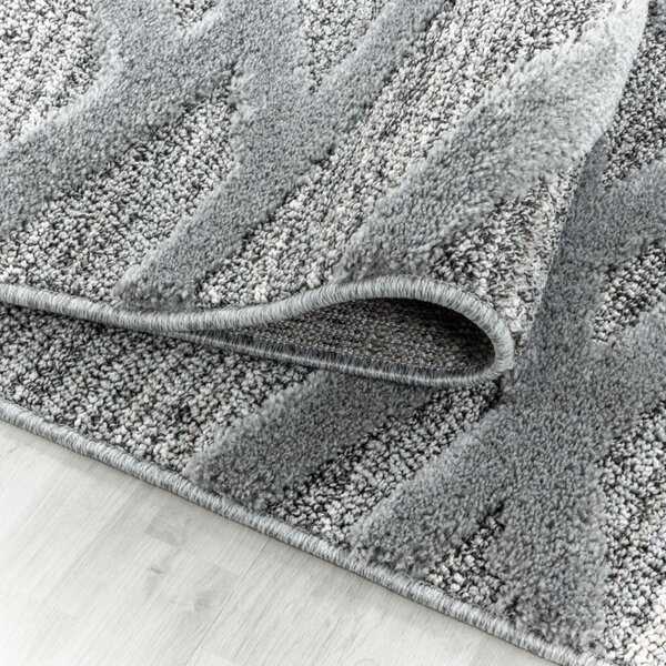 Ayyildiz, Kusový koberec Pisa 4706 Grey, 80x150, šedá, ložnice