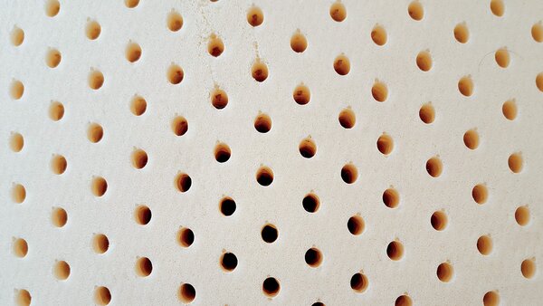 Polštář Latexco LATEX STANDARD FLAT, 60x40 cm, 100% natural latex