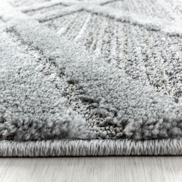 Ayyildiz, Kusový koberec Pisa 4706 Grey, 80x150, šedá, ložnice