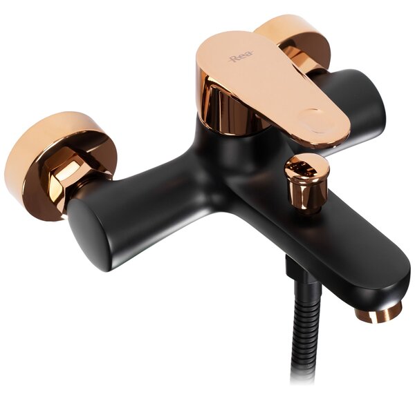 Vanová baterie REA Mild Black Rose Gold