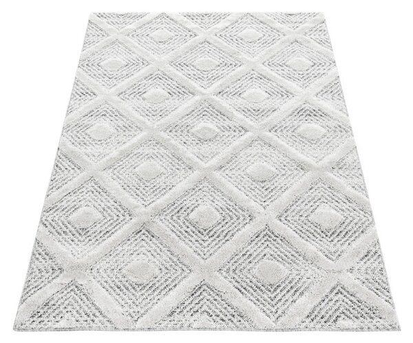 Ayyildiz, Kusový koberec Pisa 4707 Grey, 80x150, šedá, ložnice