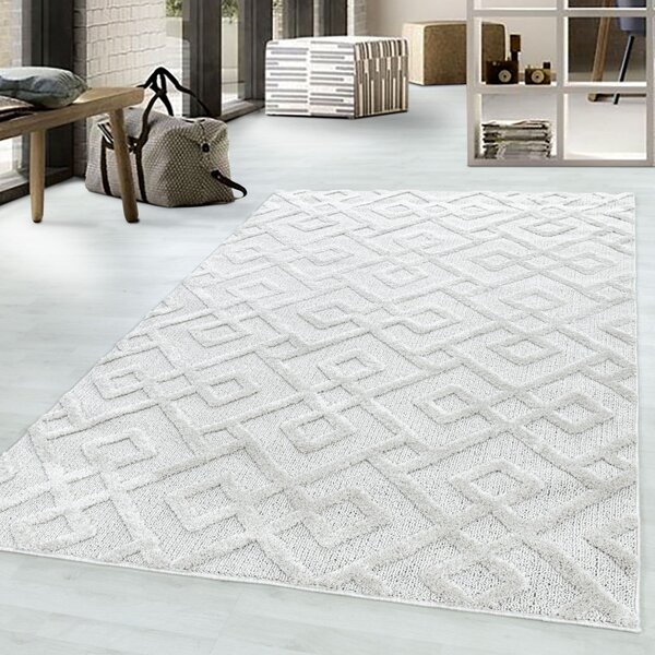 Ayyildiz, Kusový koberec Pisa 4708 Cream, 80x150, bílá, ložnice