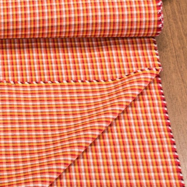 KANAFAS CZ Pravý český bavlněný kanafas ŽOFIE K3,5 15303 kostka 3,5cm, žluto-modro-zelený, š.140cm (látka v metráži)