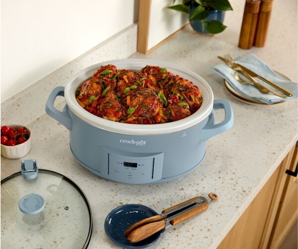 Crockpot Pomalý hrnec Crockpot, 6,6 l, digitální, displej (CSC123X)