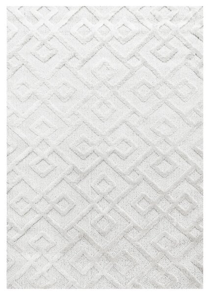 Ayyildiz, Moderní kusový koberec Pisa 4708 Cream | Bílá Typ: 60x110 cm