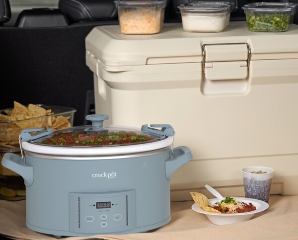 Crockpot Pomalý hrnec Crockpot, 6,6 l, digitální, displej (CSC123X)