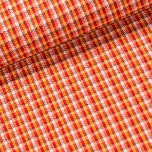 KANAFAS CZ Pravý český bavlněný kanafas ŽOFIE K3,5 15303 kostka 3,5cm, žluto-modro-zelený, š.140cm (látka v metráži)