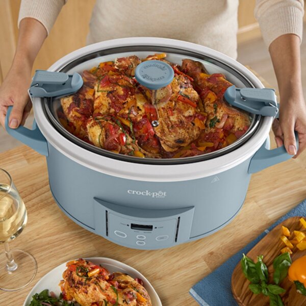 Crockpot Pomalý hrnec Crockpot, 6,6 l, digitální, displej (CSC123X)