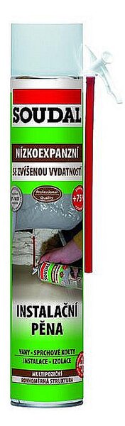 Instalační pěna SOUDAL 750 ml 500 ml