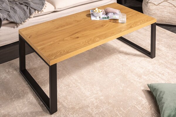 Konferenční stolek LOFT 120 CM dubový vzhled skladem