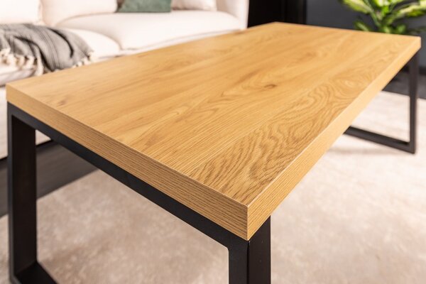 Konferenční stolek LOFT 120 CM dubový vzhled skladem