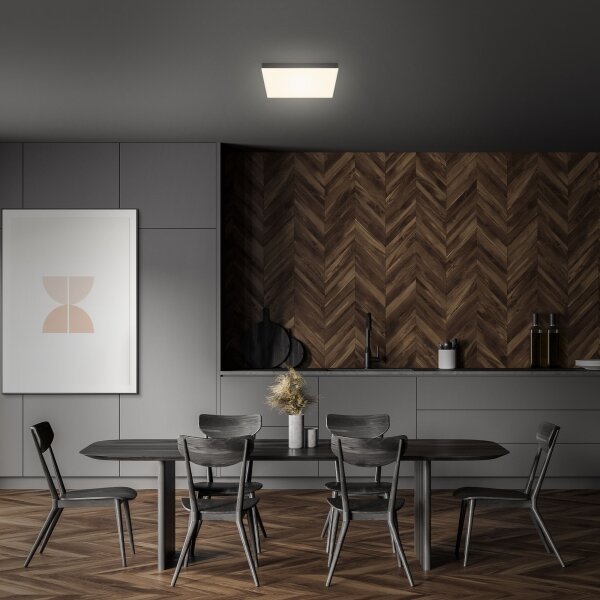 Briloner 7071015 - LED Stropní svítidlo FLAME LED/21W/230V černá