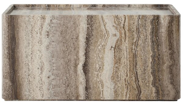 GUBI Kamenný odkládací stolek Pietra 80 x 30 cm