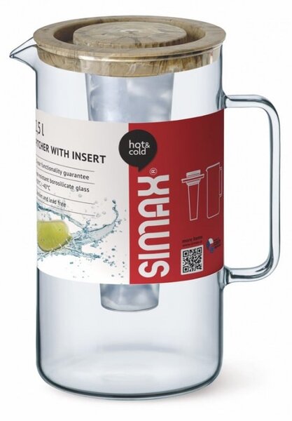 SIMAX VELKOKAPACITNÝ DŽBÁN 2,5L HNĚDÝ BS