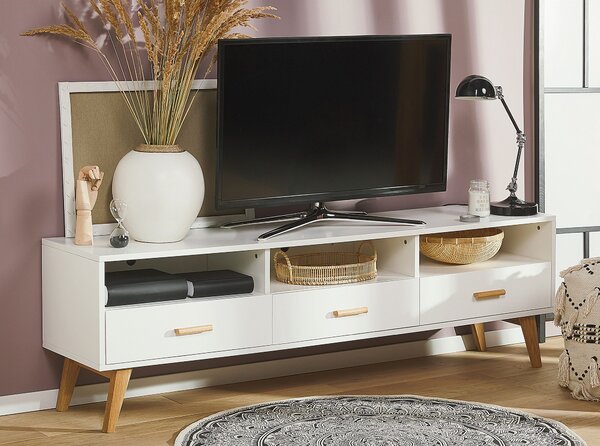 TV stolek LIBERTY Bílá