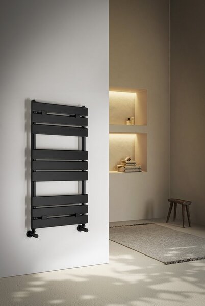 Aqualine Aqualine, BONDECO topné těleso 500x926mm, černá mat, DC592B