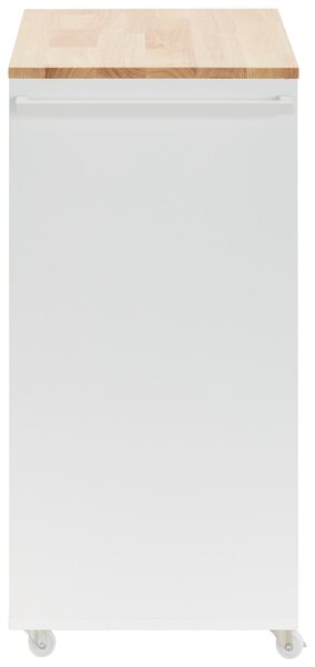 SERVÍROVACÍ VOZÍK, přírodní barvy, bílá, 50/78/38 cm MID.YOU - Barové vozíky, Online Only