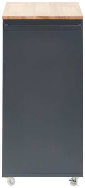 SERVÍROVACÍ VOZÍK, šedá, přírodní barvy, 50/38/78 cm MID.YOU - Barové vozíky, Online Only