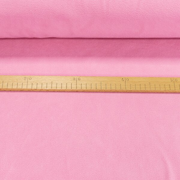 Fleece (flís) jednobarevná uni STR 2093 A, růžová, š.150cm (látka v metráži)