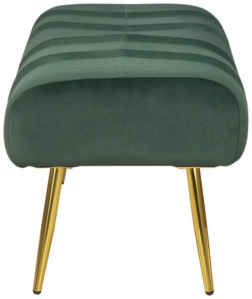 TABURETOVÁ LAVICE, kov, textil, kompozitní dřevo, 110/41/43 cm MID.YOU - Online Only lavice, Online Only