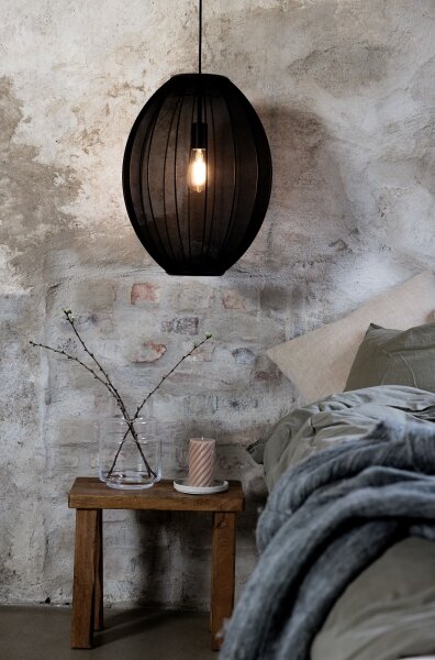 Markslöjd 108795 - Lustr na lanku FLORENCE 1xE27/40W/230V černá