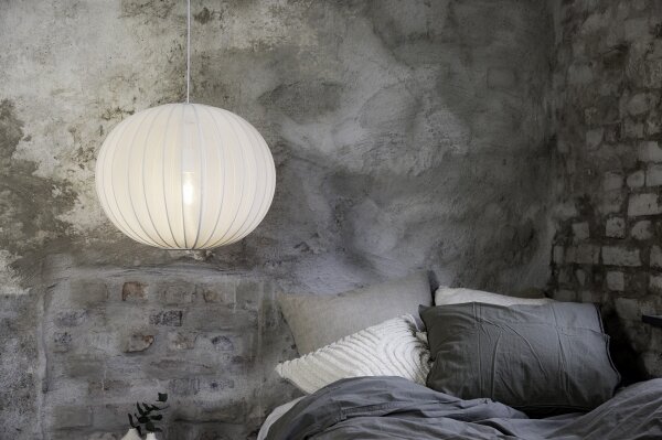 Markslöjd 108792 - Lustr na lanku FORENCE 1xE27/40W/230V pr. 50 cm bílá