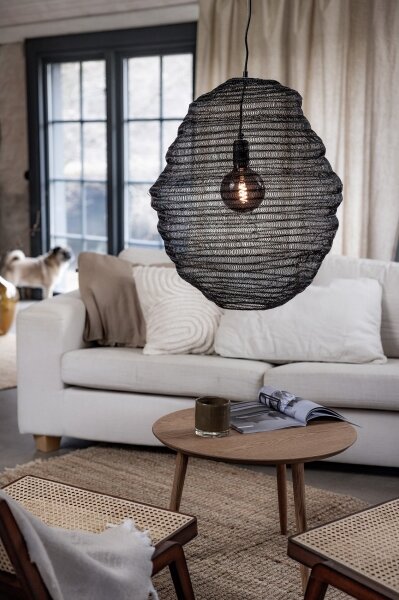 Markslöjd 108772 - Lustr na lanku TAZZA 1xE27/40W/230V černá