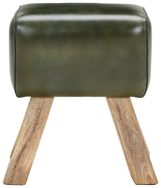 TABURET, dřevo, kůže, 42/45/35 cm Livetastic - Online Only lavice, Online Only