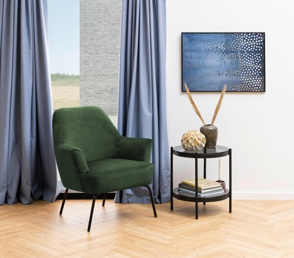 KŘESLO, textil, lesní zelená Livetastic - Křesla klasická, Online Only