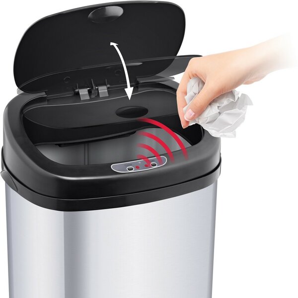 Odpadkový koš Lamart LT 8021 30 l bezdotykový, 30 l
