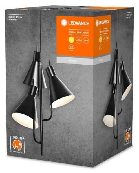 Ledvance - LED Lustr na lanku DECOR TOKIO 3xLED/4,6W/230V