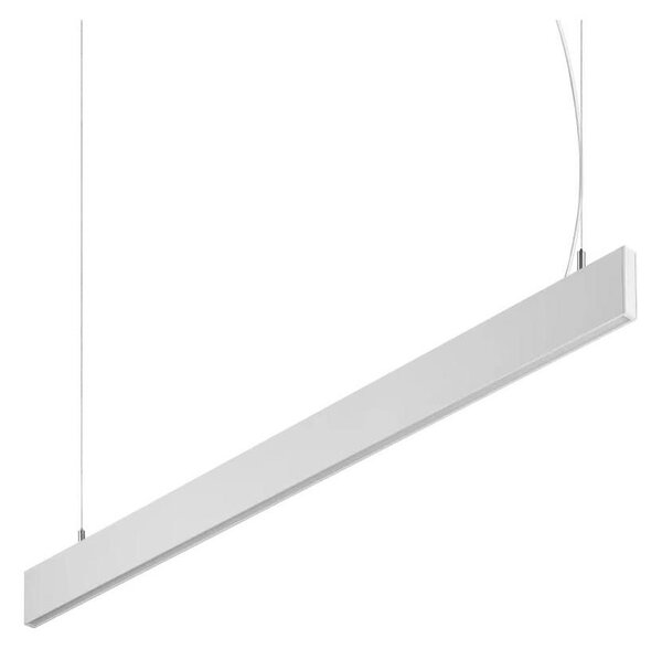 Ideal Lux - LED Lustr na lanku STEEL LED/29W/230V 3000K CRI 90 120 cm bílá