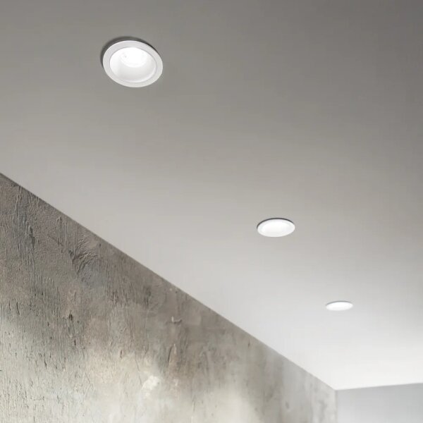 Ideal Lux - LED Podhledové svítidlo GAME TRIM LED/11W/230V pr. 8,5 cm IP40 bílá