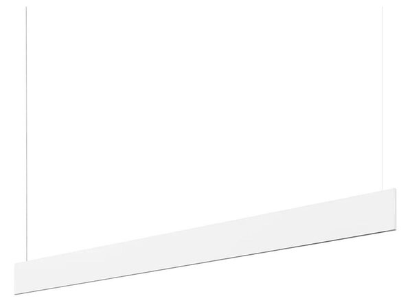Ideal Lux - LED Lustr na lanku STEEL LED/24W/230V 3000K CRI 90 120 cm bílá