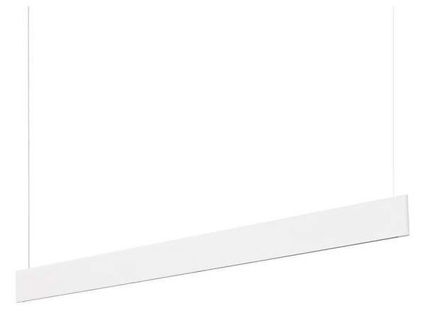 Ideal Lux - LED Lustr na lanku STEEL LED/24W/230V 3000K CRI 90 120 cm bílá