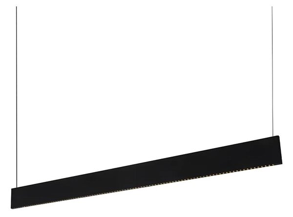 Ideal Lux - LED Lustr na lanku STEEL LED/24W/230V 3000K CRI 90 120 cm černá